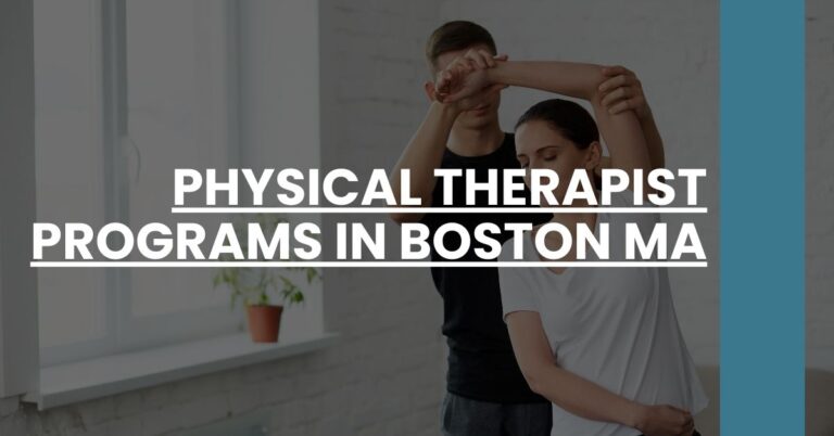 Physical Therapist Programs in Boston MA Feature Image