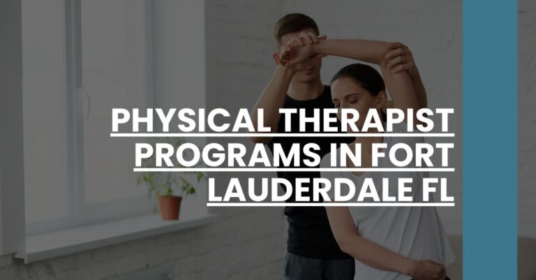 Physical Therapist Programs in Fort Lauderdale FL Feature Image