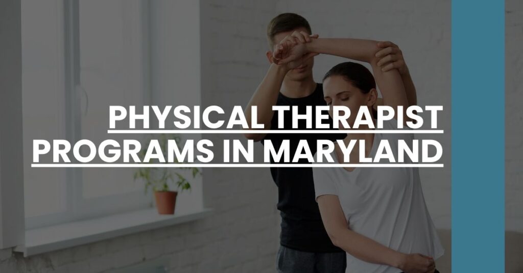 Physical Therapist Programs in Maryland Feature Image