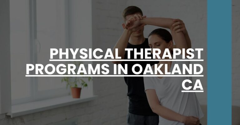 Physical Therapist Programs in Oakland CA Feature Image