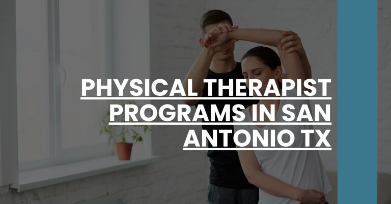 Physical Therapist Programs in San Antonio TX Feature Image