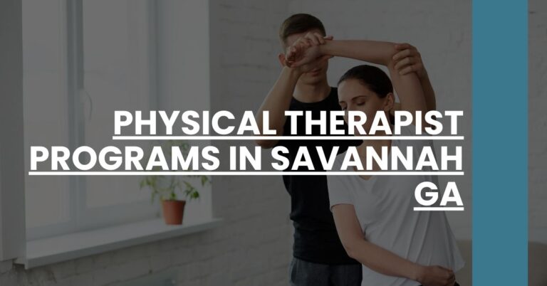 Physical Therapist Programs in Savannah GA Feature Image