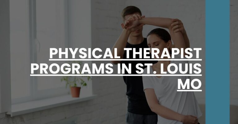 Physical Therapist Programs in St. Louis MO Feature Image