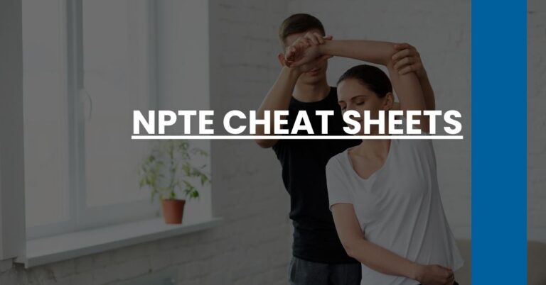 NPTE Cheat Sheets Feature Image