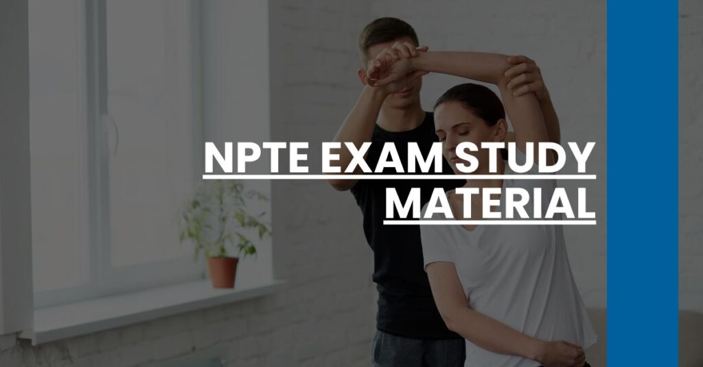 NPTE Exam Study Material Feature Image