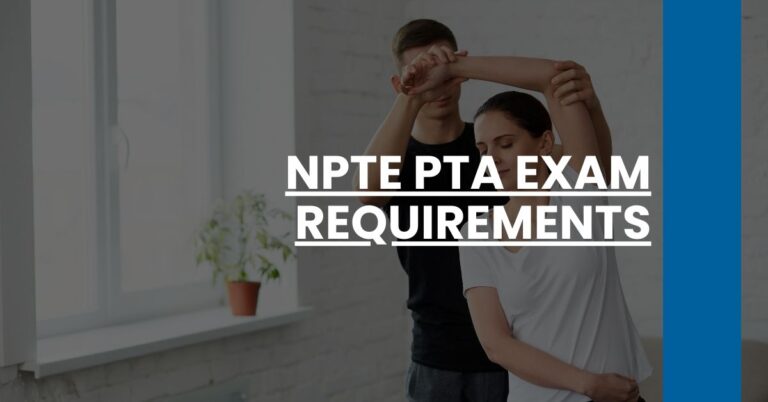 NPTE PTA Exam Requirements Feature Image