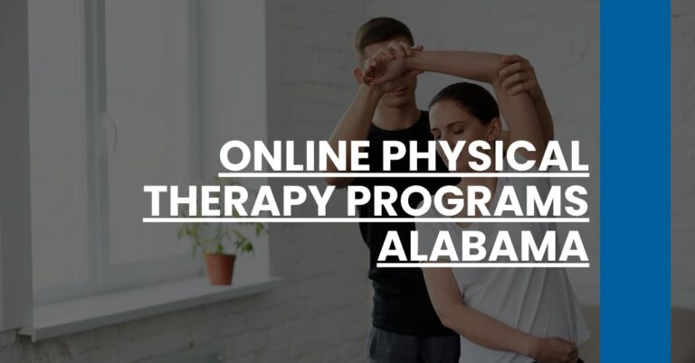 Online Physical Therapy Programs Alabama Feature Image