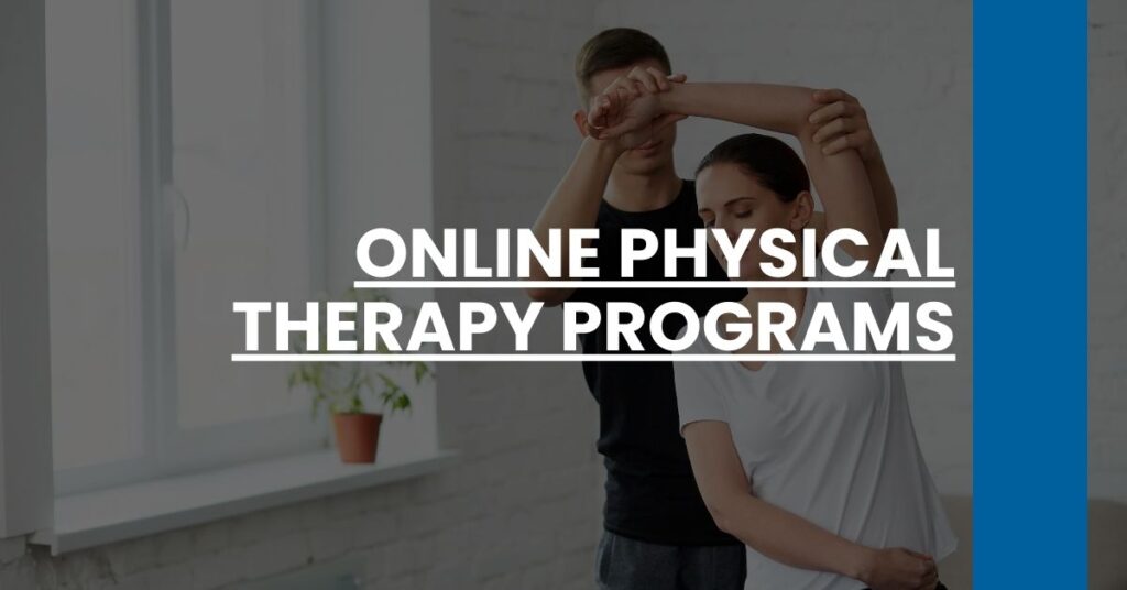 Online Physical Therapy Programs Feature Image