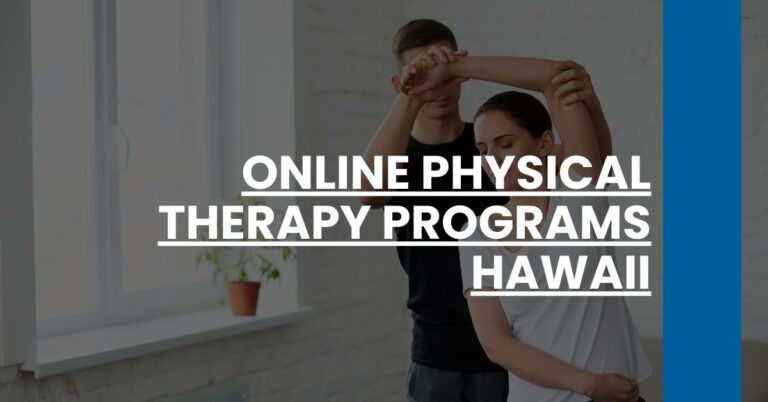 Online Physical Therapy Programs Hawaii Feature Image